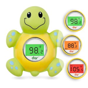 71ayWzVjIDL._SL1500_.jpg Baby Bath Thermometer, Digital Water Temperature Thermometers with 3 Color Backlit and Temperature Warning, Safety Bath Tube Thermometers Floating Toy for Infant, Toddler