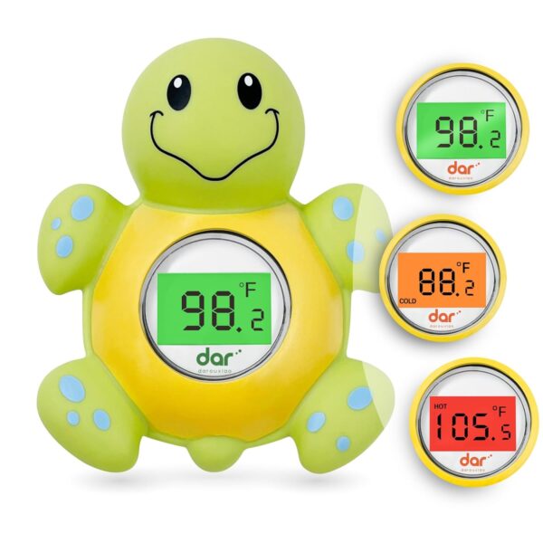 71ayWzVjIDL._SL1500_.jpg Baby Bath Thermometer, Digital Water Temperature Thermometers with 3 Color Backlit and Temperature Warning, Safety Bath Tube Thermometers Floating Toy for Infant, Toddler