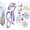 SCRIB3D P1 3D Printing Pen with Display - Includes 3D Pen, 3 Starter Colors of PLA Filament, Stencil Book + Project Guide, and Power adapter