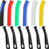 71bjcm0ptfL._AC_SL1500_.jpg 6Pcs Hard Bristle Crevice Cleaning Brush, Multifunctional Premium Crevice Cleaning Tool, Designed for Cleaning Narrow Spaces, Suitable for Toilet, Faucets,Kitchen,Grout, KOSPRIE