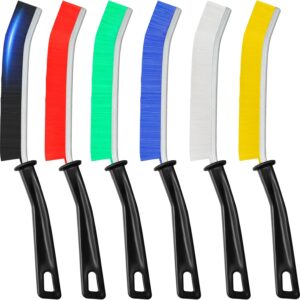 71bjcm0ptfL._AC_SL1500_.jpg 6Pcs Hard Bristle Crevice Cleaning Brush, Multifunctional Premium Crevice Cleaning Tool, Designed for Cleaning Narrow Spaces, Suitable for Toilet, Faucets,Kitchen,Grout, KOSPRIE