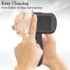 71cBbPkGeTL._SL1500_.jpg Dipoo Self Cleaning Shedding Brush - Skin Friendly Grooming Tool for Dogs, Cats, and Puppies, Deshedding and Hair Removal for Long and Short Haired Pets, Black