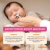 oogiebear Baby Nose Cleaner & Ear Wax Removal Tool - Safe Booger & Earwax Removal for Newborns, Infants, Toddlers - Dual-Ended - Essential Baby Stuff