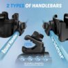 Guiseapue Cup Holder for Walker: Stroller Cup Holder Attachment with Phone Holder, Wheelchair/Stroller Accessories for Rollator, Bike, Scooter, Baby Essentials, First Mother‘s Day Gifts for New Mom