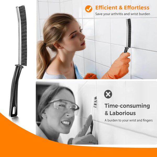 71cip9tRLNL._AC_SL1500_.jpg 3Pcs Hard-bristled Crevice Cleaning Brush, Multifunctional Thin Gap Scrub Brush, Bathroom Cleaner Tools for Household Use, Kitchen, Window, Toilet, Grout, Faucets, Car