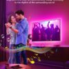 MATICOD LED Lights for TV Led Backlight, 9.84ft RGB Led Strip Lights USB TV Lights Behind 32-43in, APP Remote Control Music Sync TV Led Light for Bedroom Gaming Home Décor