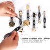 71d6lJqBDwL._AC_SL1500_.jpg Magnetic Measuring Spoons Set Stainless Steel with Leveler, Stackable Metal Tablespoon Measure Spoon for Baking, Cups and Spoon Set Kitchen Gadgets Apartment Essentials Fits in Spice Jars