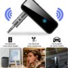 71dGT655M-L._AC_SL1500_.jpg Auxiliary Aux Bluetooth 5.4 Adapter for Car, 2 in 1 Bluetooth Receiver Transmitter, 3.5mm Jack Wireless Audio Adapter Dongle for TV Headphone PC Speaker Amplifier Home Stereo System, with Microphone