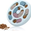 71e4HQ06H4L._AC_SL1500_.jpg DR CATCH Dog Puzzle,Dogs Food Toys for IQ Training & Mental Enrichment,Dog Treat Puzzle(Blue)