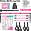 71fDUmLFQbL._AC_SL1500_.jpg Pilates Bar Kit with Resistance Bands, Multifunctional Pilates Bar for Women & Men with Heavy-Duty Metal Adjustment Buckle, Pilates Home Equipment for Full BodyWorkouts
