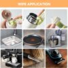 3 in 1 Cup Lid Gap Cleaning Brush Set, Multifunctional Bottle Cleaning Brush, Silicone Cup Lid Gap Cleaner, Home Kitchen Crevice Cleaning Tools (Multicolored)