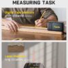 71gA78j1BtL._AC_SL1500_.jpg Fanttik A10 Pro 2-in-1 Digital Laser Tape Measure with HD IPS Color Display, 165Ft Rechargeable Laser Measurement Tool & 9.8Ft Measuring Tape, 6 Units Selectable, for Distance/Area/Volume