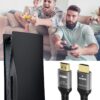 71gIlUbciwL._SL1500_.jpg Ubluker 10K 8K 4K HDMI Cable 48Gbps 15 FT, Certified Ultra High Speed HDMI® Cable 4K 240Hz 144Hz 120Hz 8K60Hz 0.01ms HDR10+ eARC HDCP2.3 Netflix Roku TV PC Monitor Projector PS5 Xbox
