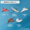 71hQIpgRtOL._AC_SL1500_.jpg POWERUP 4.0 The Next-Generation Smartphone Controlled Paper Airplane Kit, RC Controlled. Easy to Fly with Autopilot & Gyro Stabilizer. for Hobbyists, Pilots, Tinkerers.