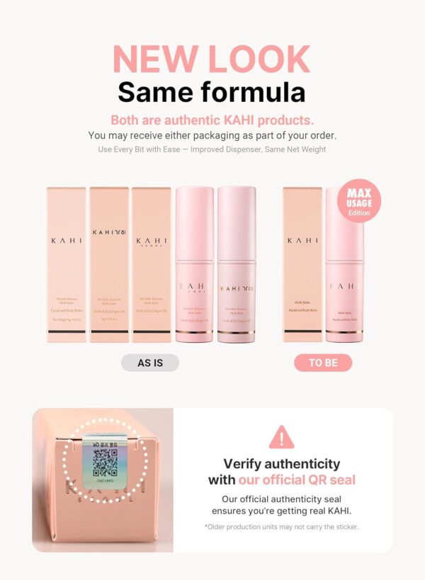 71i0O3HQmWL._SL1500_.jpg KAHI Wrinkle Bounce Multi Balm Stick | PDRN Collagen Wrinkle Stick | Korean Skin Care |All-in-One Hydrating Lip Balm Eye Cream Neck Cream Make Up Base & Face Mist Moisture Balm