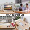 71ilIKlVq0L._AC_SL1500_.jpg Leather Desk Pad, Mouse Pad, Non-Slip Desk Protector Mat, Leather Desk Blotter, Computer Desk Pad, Waterproof Desk Mat for Office Home Decor - Beige (31.5×15.7 Inches)