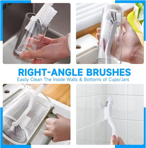 71lcu9tH8GL._AC_SL1500_.jpg 14Pcs Crevice Cleaning Brush Set, V Shape Grout Cleaner Brush for Deep Cleaning Gap, Hard Bristle Scrub Brushes Tools, Cleaning Supplies for Household Use, Bathroom, Kitchen, Toilet, Window