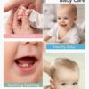 71nFvIkRuwL._AC_SL1500_.jpg Momcozy Elite Baby Kit, Superior Baby Shower & Registry Essential Kit for Grooming & Health & Cleansing Care, Electric Nail File & Nasal Aspirator,Tummy Wrap,Thermometer,Bath Brush,Teether,Storage Bag