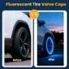 71nKeM3WLqL._AC_SL1500_.jpg 20 Pcs Glow in The Dark Tire Valve Caps Fluorescent Tire Valve Stem Caps, Cool Car Present for Universal Decoration Accessories for Car SUV Bicycle Motorcycles Trucks (Blue)