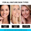 71nxoY5vKRL._SL1500_.jpg Anti-Aging Face Moisturizer with Retinol, Collagen & Hyaluronic Acid - Made in USA - Moisturizer Face Cream for Women & Men - Firming & Hydrating Neck Cream - Day & Night Skin Care - 1.7 fl oz