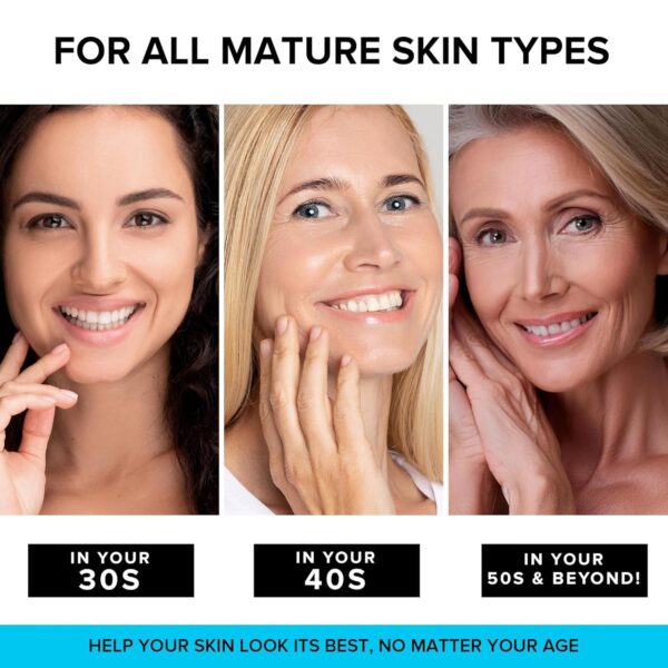 71nxoY5vKRL._SL1500_.jpg Anti-Aging Face Moisturizer with Retinol, Collagen & Hyaluronic Acid - Made in USA - Moisturizer Face Cream for Women & Men - Firming & Hydrating Neck Cream - Day & Night Skin Care - 1.7 fl oz