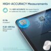 71o5QfLjO2L._AC_SL1500_.jpg Etekcity Smart Scale for Body Weight, FSA&HSA Eligible, Bathroom Digital Weighing Scale with BMI, Body Fat, Muscle Mass, Accurate Bluetooth Home User Health Equipment Sync Apps, LED, Tempered glass