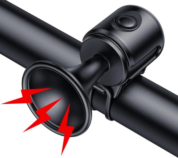 71ocSYk9yyL._AC_SL1500_.jpg Electric Bike Horn 130db Loud Bicycle Horn,Bike Bell for 22.2-32mm Handlebars Bike Horn for Adults with 3V Battery,Easy Installation Bicycle Bells for Adults Kids Mountain Bike/Scooter/Ebike