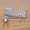 71pDjNlp8VL._AC_SL1500_.jpg HULISEN Flour Duster for Baking, One-Handed Operation, 304 Stainless Steel Powdered Sugar Shaker Duster, Pick Up and Dust Flour Sifter, Gift Package
