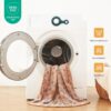 71q1CVr50NL._AC_SL1500_.jpg Luciphia 1 Pack 3 Blankets Super Soft Fluffy Premium Fleece Pet Blanket Flannel Throw for Dog Puppy Cat Paw Brown/Pink/White Small(23x16 inch)