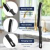 71qKfkkQgxL._AC_SL1500_.jpg Crevice Cleaning Brush 12-Pack - Heavy Duty Hard Bristle Gap Brush for Deep Cleaning - Ultra-Thin Window Track Cleaning Tool for Shower Grout, Sliding Doors, Baseboards & Auto Detailing
