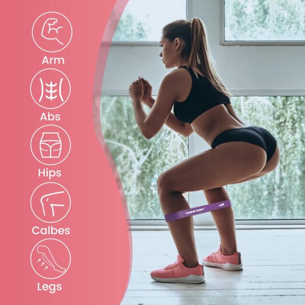 71qkBMaF2iL._AC_SL1500_.jpg WIKDAY Resistance Bands for Working Out Exercise Loop Bands Workout Bands Set for Men Women Body Stretching, Crossfit Training, Home Workout, Physical Therapy, Booty Legs, Set of 5