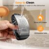 Garlic Press,Stainless Steel Garlic Mincer Crusher,Easy to Use and Clean,Ergonomic Handle,Easy Kitchen Gadget for Effortless Smashing,Kitchen Essentials,Home and Kitchen Utensils Accessories,Cooking