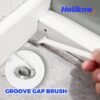 Holikme 6 Pack Dish Brush with Handle Kitchen Cleaning Brush Set for Pot, Pan, Kitchen Sink (Green)
