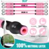 71rXW2FPIUL._AC_SL1500_.jpg Ayombo Pilates Bar Kit with Resistance Bands, Pilates Workout Equipment for Legs, Hip, Waist, Arm, Squats Exercise Equipment for Home Workouts, Adjustable 3-Section Pilates Bar Kit for Women & Men