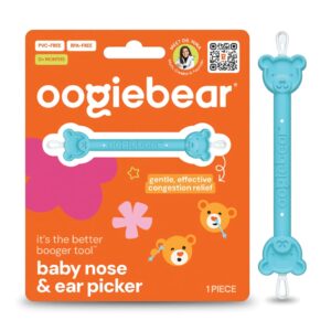 71rZ1lNCEwL._SL1500_.jpg oogiebear Baby Nose Cleaner & Ear Wax Removal Tool - Safe Booger & Earwax Removal for Newborns, Infants, Toddlers - Dual-Ended - Essential Baby Stuff