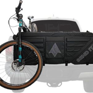 71rrBIXW1TL._AC_SL1500_.jpg Send It. High Roller Tailgate Bike Pad V2 - Truck Accessories for Mountain Bikers, BMX Bikes, Ebikes & More (Mid Size)