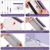 71sVNIvDHL._AC_SL1500_.jpg Baseboard Cleaner Tool with Handle, 60" Extendable Long Handle Baseboard Cleaner with 5 Reusable Pads for Baseboards Cleaning, Ceiling, Wall, Floor, Bathroom Kitchen