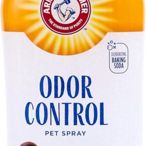 71slM4iwJ6L._AC_SL1500_.jpg Arm & Hammer for Pets Super Deodorizing Dog Spray with Baking Soda for Odor Control, Freshens Coat Between Baths, pH Balanced Formula for Dogs, 8 Fl Oz