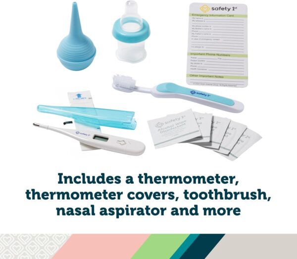 71sqhkdg4IL._AC_SL1500_.jpg Safety 1st Deluxe Baby Healthcare and Grooming Kit, Arctic Blue, Newborn Baby Essentials, One Size, 25 Pieces