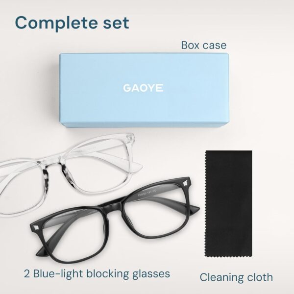 71swHbIZSL._AC_SL1500_.jpg Gaoye Eyewear Frames for Men - Blue Light Blocking Square Glasses, Anti UV Ray Computer Gaming, Blue Blockers for Women