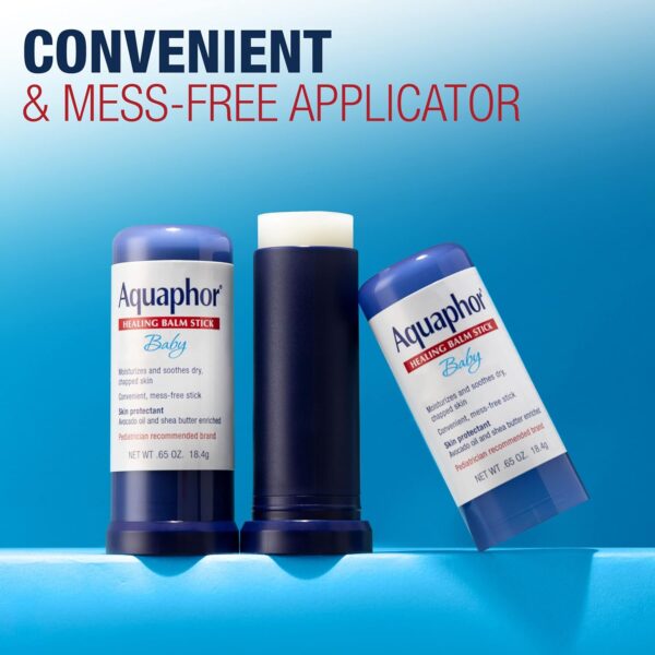 71tAS5XNjPL._SL1500_.jpg Aquaphor Baby Healing Balm Stick With Avocado Oil and Shea Butter, 0.65 Oz Stick