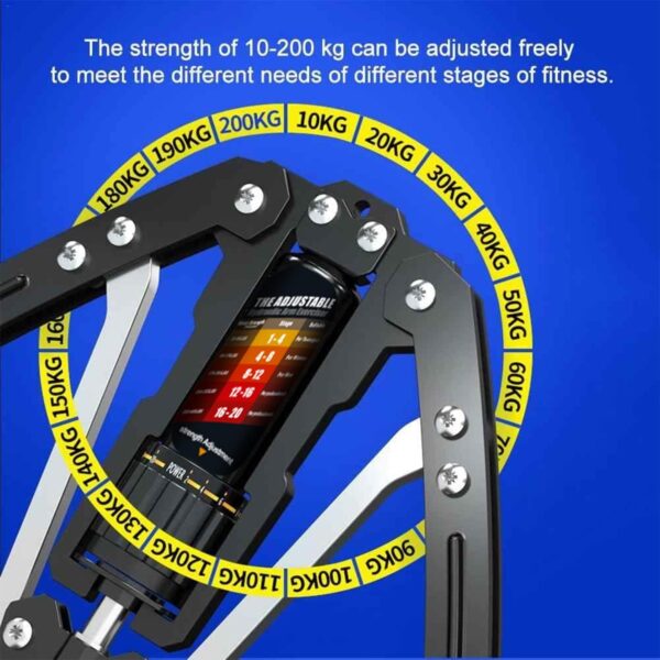 71tHoCZRSZL._AC_SL1500_.jpg EAST MOUNT Twister Arm Exerciser - Adjustable 22-440lbs Hydraulic Power, Home Chest Expander, Shoulder Muscle Training Fitness Equipment, Arm Enhanced Exercise Strengthener.