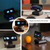 LOOI Robot-Space Black-AI Desktop Companion,ChatGPT&Gemini Voice Interaction,Visual Understanding,Personality&Memory,10W Wireless Charging,Tech&Gadget Gift,Electronic pets,Toy,Geek,Desktop Setup