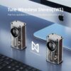 71tzwkchXTL._AC_SL1500_.jpg Portable Bluetooth Speaker with Lights, Transparent Wireless Mini Bluetooth Speaker with TWS, Perfect Small Speaker HD Sound and Bass for Office, Home, Shower, Room, Bike, Car (Black)