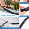 71ulMvnsUfL._AC_SL1500_.jpg Crevice Cleaning Brush 12-Pack - Heavy Duty Hard Bristle Gap Brush for Deep Cleaning - Ultra-Thin Window Track Cleaning Tool for Shower Grout, Sliding Doors, Baseboards & Auto Detailing