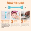 oogiebear Baby Nose Cleaner & Ear Wax Removal Tool - Safe Booger & Earwax Removal for Newborns, Infants, Toddlers - Dual-Ended - Essential Baby Stuff