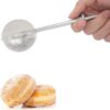 71vUpgwjpaL._AC_SL1500_.jpg HULISEN Flour Duster for Baking, One-Handed Operation, 304 Stainless Steel Powdered Sugar Shaker Duster, Pick Up and Dust Flour Sifter, Gift Package