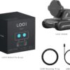 LOOI Robot-Space Black-AI Desktop Companion,ChatGPT&Gemini Voice Interaction,Visual Understanding,Personality&Memory,10W Wireless Charging,Tech&Gadget Gift,Electronic pets,Toy,Geek,Desktop Setup