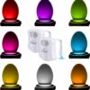 ToiLight 2 Pack. The Original Toilet Bowl Night Light. Fun & Useful Bathroom Motion Sensor Tech Gadget. Funny Novelty Birthday Gift Idea. Stocking Stuffer for Him Her Guys Men Brother Mom