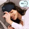 71x4iA2BuIL._AC_SL1500_.jpg LC-dolida Sleep Headphones, 3D Sleep Mask Bluetooth Wireless Music Eye Mask, Sleeping Headphones for Side Sleepers Sleep Mask with Bluetooth Headphones Ultra-Thin Stereo Speakers Perfect for Sleeping